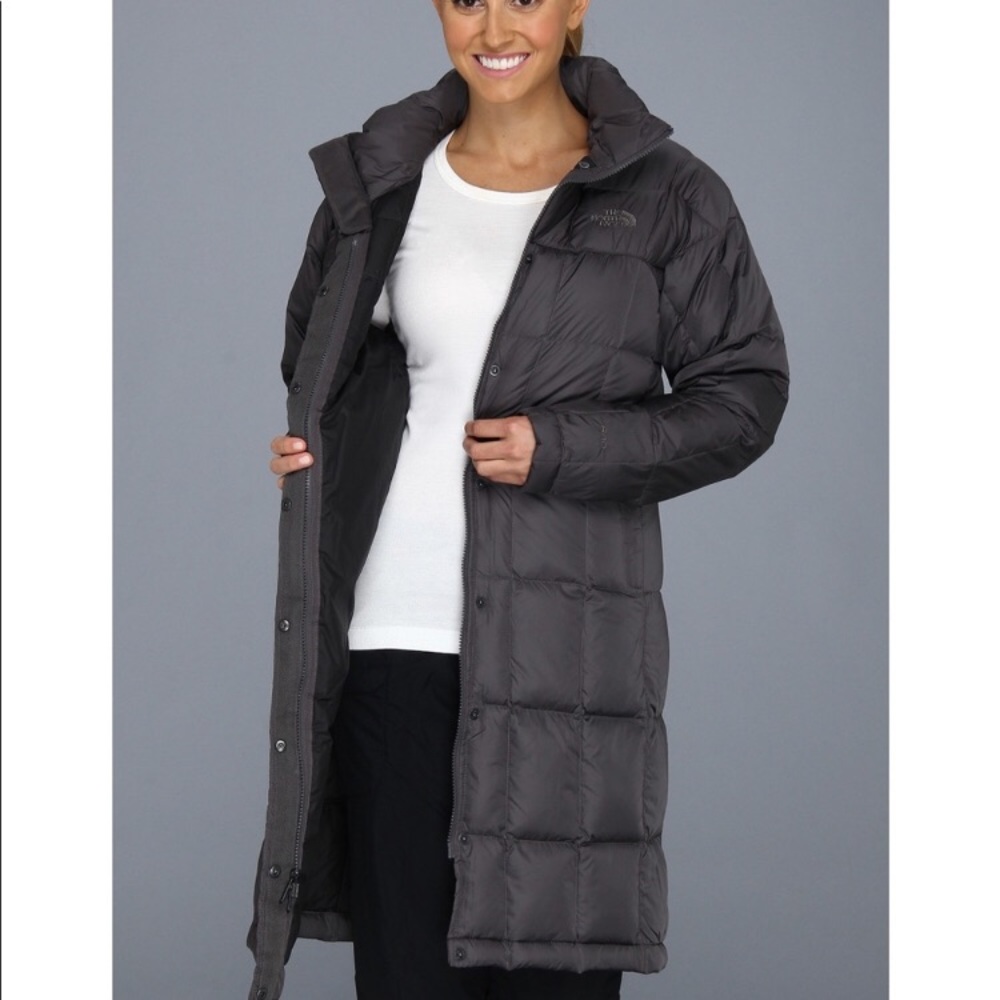 North Face Women’s Metropolis Parka. Slate Grey. S